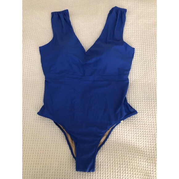 Summersalt Ruched Backflip, one piece swimsuit, size 18 - Picture 2 of 5